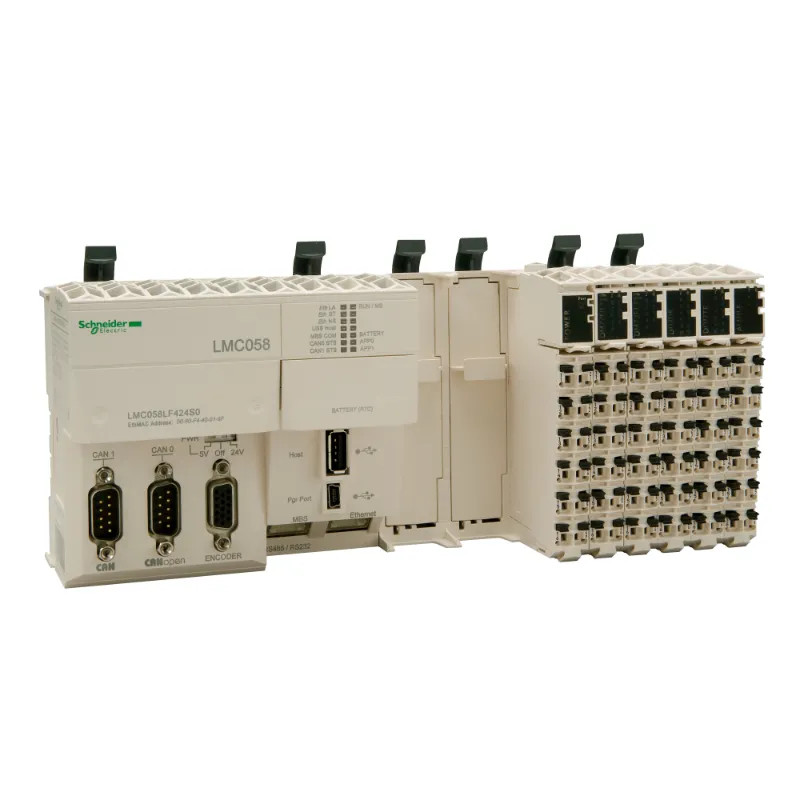 Lexium - contrôleur de mouvement - CANopen, Ethernet - 42 E/S - LMC058LF424 Schneider Electric