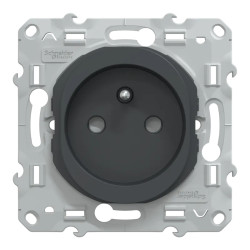 Prise 2P+T à puits Auto Anth - S340059 Schneider Electric