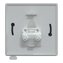 Ovalis - Sortie de câble universelle - 16..20A - IP24D - Anthracite - S340644 Schneider Electric