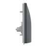 Ovalis - Sortie de câble universelle - 16..20A - IP24D - Anthracite - S340644 Schneider Electric
