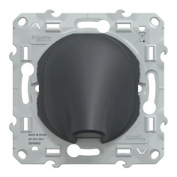 Ovalis - sortie de câble - 16A - Ø6..12mm - Anthracite - S340662 Schneider Electric