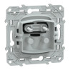 Ovalis - sortie de câble - 16A - Ø6..12mm - Anthracite - S340662 Schneider Electric