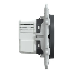 Ovalis - double chargeur USB A+C 12W - Anthracite - S340401 Schneider Electric