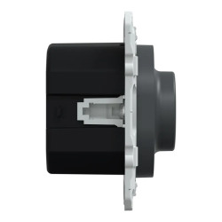 Ovalis - Variateur de lumière universel - 2/3 fils - Anthracite - S340519 Schneider Electric