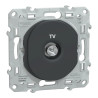 Ovalis - prise TV simple - Anthracite - S340405 Schneider Electric