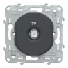 Ovalis - prise TV simple - Anthracite - S340405 Schneider Electric
