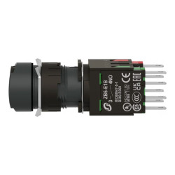 BOUTONPOUSSOIR NOIR DIAM - XB6AA25B Schneider Electric