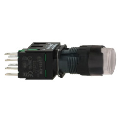 BOUTONPOUSSOIR LUMINEUX B - XB6AW1B1B Schneider Electric