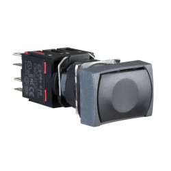 BOUTONPOUSSOIR NOIR DIAM - XB6DA22B Schneider Electric