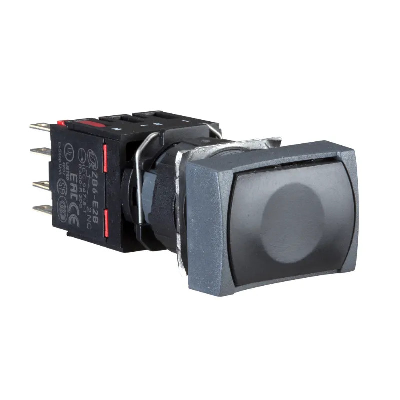 BOUTONPOUSSOIR NOIR DIAM - XB6DA22B Schneider Electric
