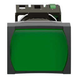 BOUTONPOUSSOIR LUMINEUX V - XB6DW3B1B Schneider Electric