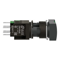 BOUTONPOUSSOIR LUMINEUX V - XB6DW3B1B Schneider Electric
