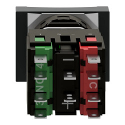 BOUTONPOUSSOIR LUMINEUX V - XB6DW3B5B Schneider Electric