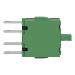 Harmony ZB6 - bloc contact pour bouton - Ø16mm - 1F - alliage d'argent - ZB6E1B Schneider Electric