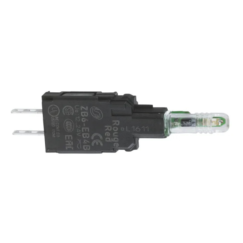 Harmony ZB6 - corps pour voyant - DEL intégrée - 12..24V - vert - ZB6EB3B Schneider Electric