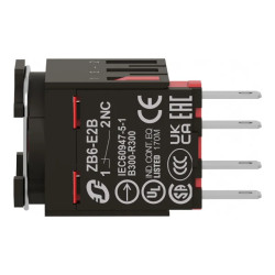 Harmony ZB6 - corps pour bouton - Ø16mm - 1O - ZB6Z2B Schneider Electric