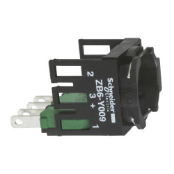 Harmony ZB6 - corps pour bouton - Ø16mm - 2F - ZB6Z3B Schneider Electric