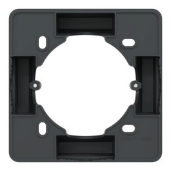 Ovalis - Boîte support 36 mm pour montage en saillie - Anthracite - S340762 Schneider Electric