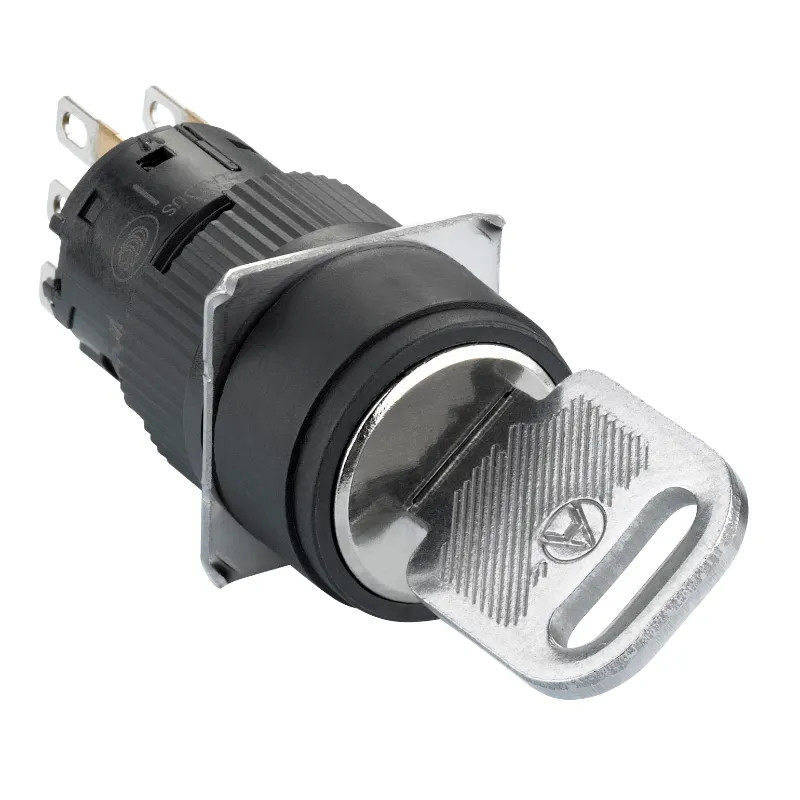 BOUT TOUR SERRURE 2P 1OF - XB6EAG221P Schneider Electric