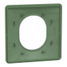 Ovalis - plaque de finition - 1 poste - vert forêt - S320702B Schneider Electric