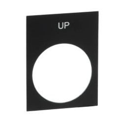 Harmony - étiquette - 30x40mm - noir - UP - ZB2BY2307 Schneider Electric