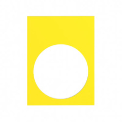 ETIQUETTE 30 X 40 MM 1 FA - ZB2BY4101 Schneider Electric