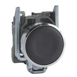 BOUTON POUSSOIR, NOIR, 1N - XB4BA22 Schneider Electric