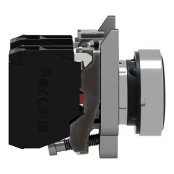 BOUTON POUSSOIR, NOIR, 1N - XB4BA25 Schneider Electric