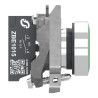 Harmony XB4 - bouton poussoir à impulsion - Ø22 - vert - 1F - Push In - XB4BA315 Schneider Electric