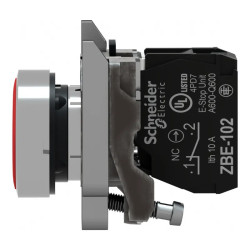 BOUTON POUSSOIR - XB4BA42 Schneider Electric