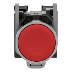 Harmony XB4 - bouton poussoir à impulsion - Ø22 - 1O+1F - vis étrier - XB4BA45 Schneider Electric