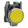 Harmony XB4 - bouton poussoir à impulsion - Ø22 - jaune - 1F - Push In - XB4BA515 Schneider Electric