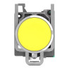Harmony XB4 - bouton poussoir à impulsion - Ø22 - jaune - 1F - Push In - XB4BA515 Schneider Electric