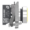 Harmony XB4 - bouton poussoir à impulsion - Ø22 - jaune - 1F - Push In - XB4BA515 Schneider Electric