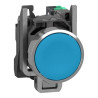 Harmony XB4 - bouton poussoir à impulsion - Ø22 - bleu - 1F - Push In - XB4BA615 Schneider Electric