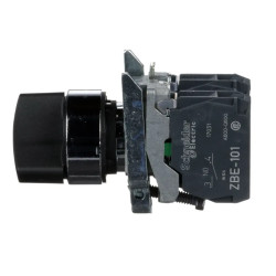 BOUTON TOURNANT NOIR DIAM - XB4BD25 Schneider Electric