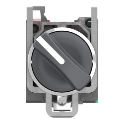 BT MANETTE NOIR 1F+1O PUSH IN - XB4BD255 Schneider Electric