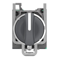 BT MANETTE NOIR 2F PUSH IN - XB4BD335 Schneider Electric