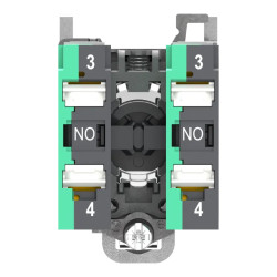 BT MANETTE NOIR 2F PUSH IN - XB4BD335 Schneider Electric