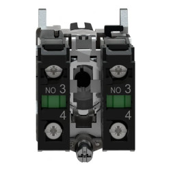 BT MANETTENOIRE3FIXES - XB4BD33EX Schneider Electric