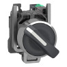 BT MANETTE NOIR 1F PUSH IN - XB4BD415 Schneider Electric
