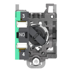 BT MANETTE NOIR 1F PUSH IN - XB4BD415 Schneider Electric