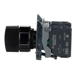 BOUTON TOURNANT NOIR DIAM - XB4BD53 Schneider Electric