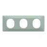 Plaque 3 post Hor 71 mm Sauge - S320706A Schneider Electric