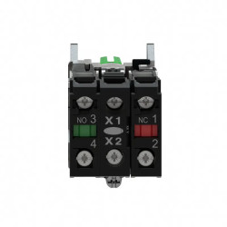 BOUTON TOURNANT LUMINEUX - XB4BK133G5 Schneider Electric