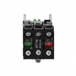 BOUTON TOURNANT LUMINEUX - XB4BK133M5 Schneider Electric