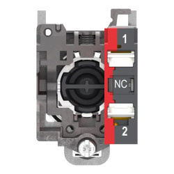 BP ROUGE PUSH IN 1O DEP - XB4BL425 Schneider Electric