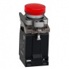 Harmony XB4 - voyant lumineux BA9s - Ø22 - rouge - 120V - vis étrier - XB4BV34 Schneider Electric