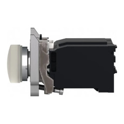 Harmony XB4 - voyant lumineux BA9s - Ø22 - blanc - 230V - vis étrier - XB4BV41 Schneider Electric