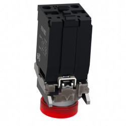 Harmony XB4 - voyant lumineux BA9s - Ø22 - rouge - 230V - vis étrier - XB4BV44 Schneider Electric